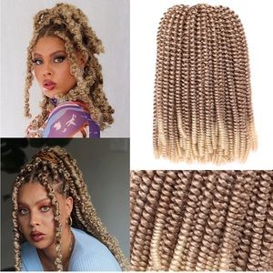 NEW! 12 inch 7 packs Spring Twist Hair
